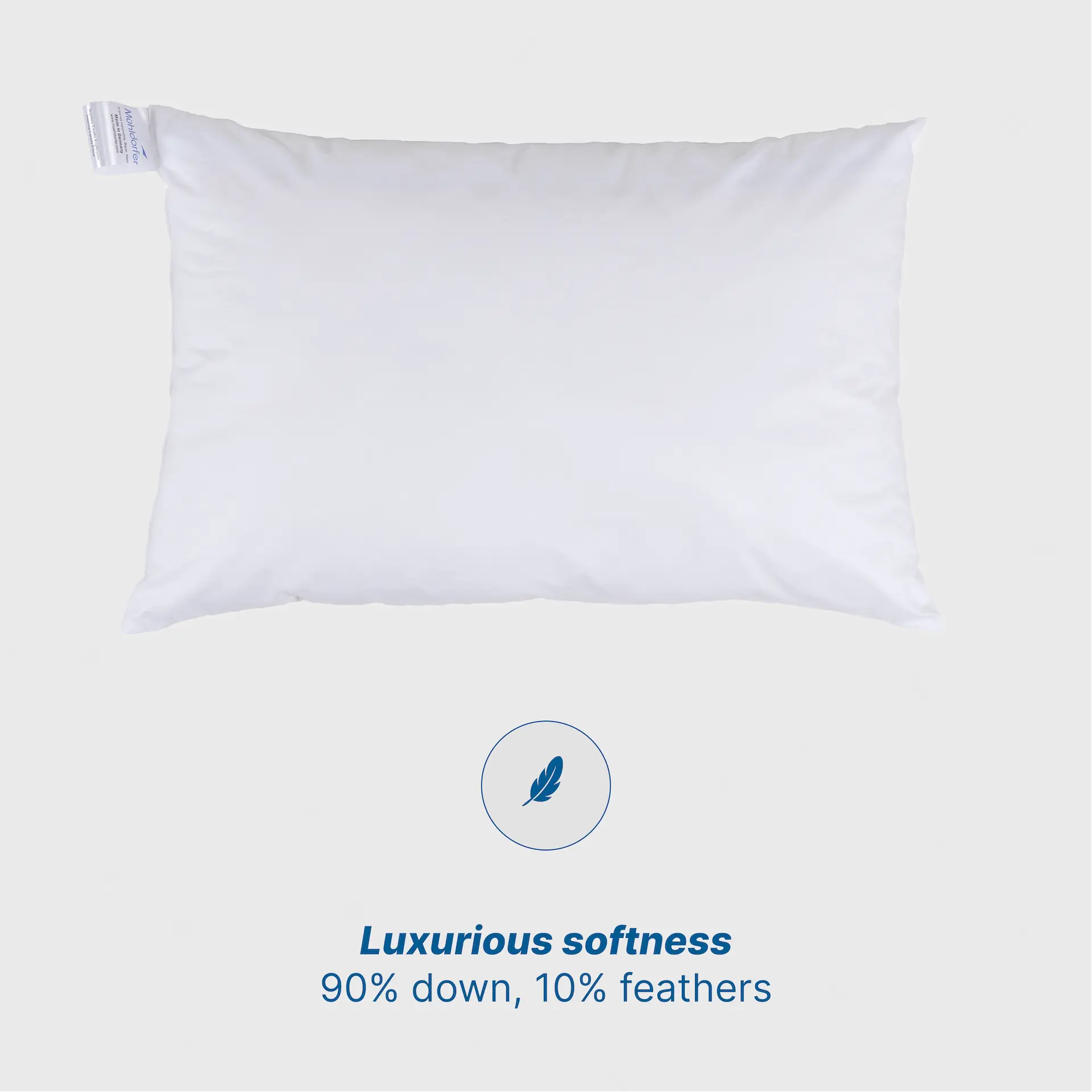 Böhmerwald Premium Daunen Kopfkissen 